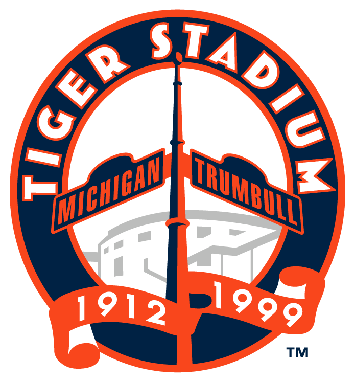 Detroit Tigers 1999 Stadium Logo t shirts iron on transfers